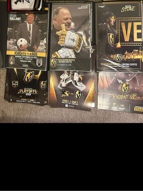 VGK Poster Set (Season 1,2&3) preseason, regular and playoffs from every game.